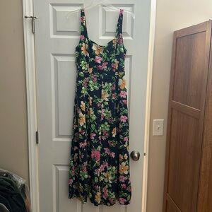 Old Navy floral midi dress